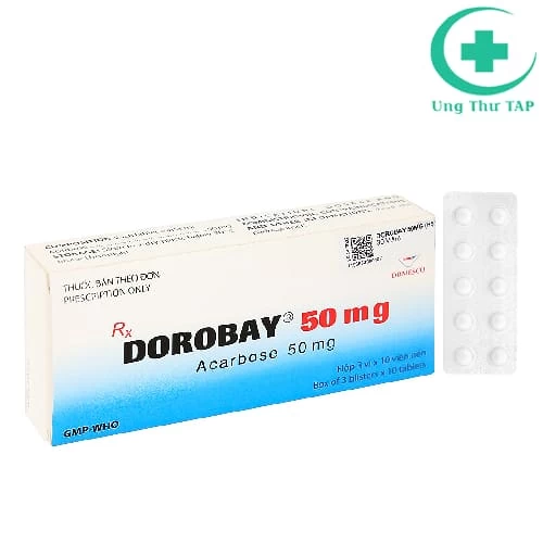 Dorobay 50 mg Domesco - Thuốc điều trị đái tháo đường tuýp 2 